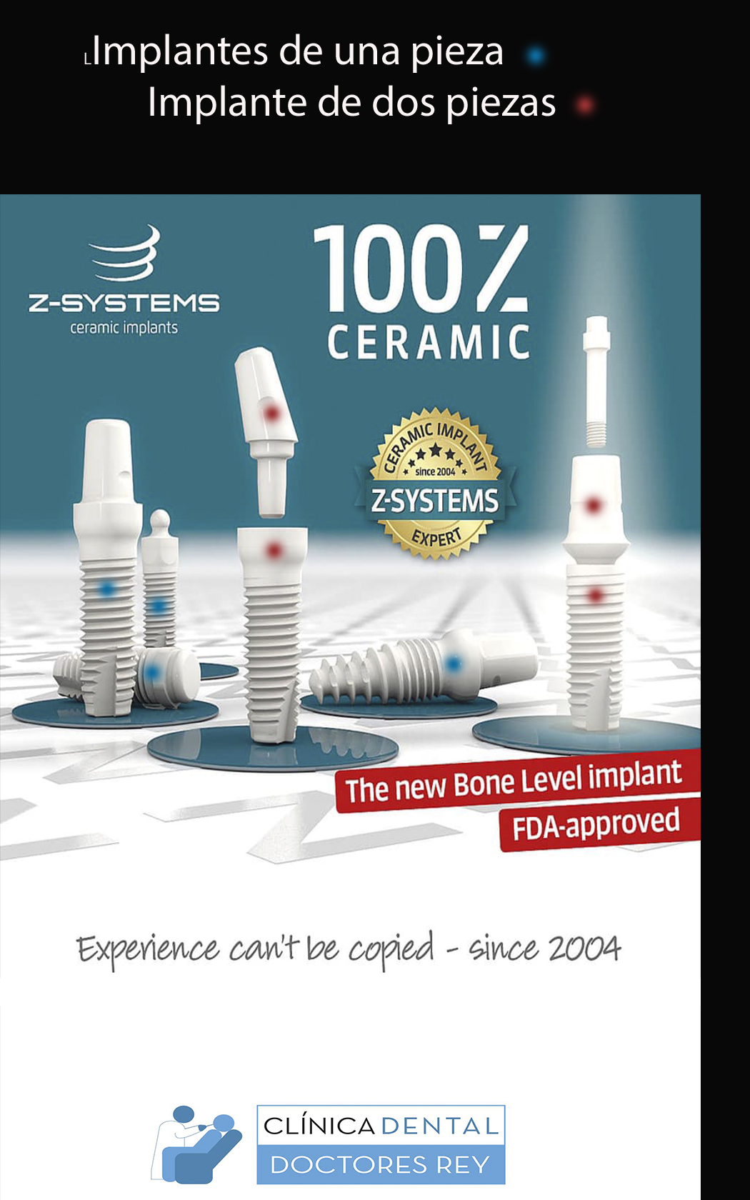 implantes Zirconia Doctores Rey Valladolid